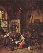 Cornelis Dusart Tavern Scene oil painting picture wholesale